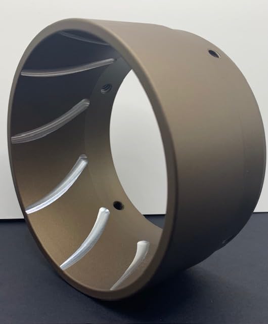 "Comet" End Cap Fits Tab Performance/Exhaust Muffler Tip fits on 4.5" SOLD EACH (Burnt Bronze)