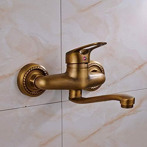 Robinet mural en laiton antique pour un style rétro chic et durable