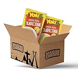 Shoestring Chips Yoki Potato Sticks 4.9 oz Brazilian Corner Bundle | Batata Palha Yoki 105g [2 PACK] | Gluten Free Shoestring Sticks Bundle | Crunchy, Crispy Snack from Fresh Potatoes