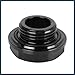 TUCKBOLD Black Aluminum Alloy Gas Oil Filler Plug Cover Engine Fuel Tank Cap for Toyota Stylish Design Automotive Parts