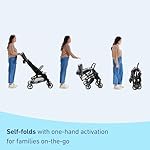 Graco Ready2Jet Compact Stroller – Overhead Friendly Compact Travel Stroller with Automatic Fold, Kingston - Image 2