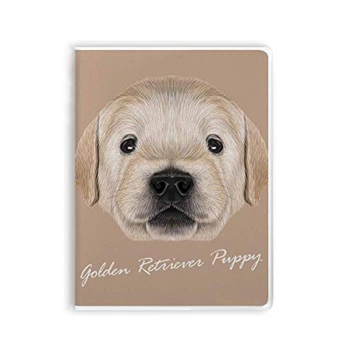 Carnet de notes chiot Golden Retriever pour l'éducation au parc