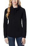 32 DEGREES Ladies' Funnel Neck Long Sleeve Top, Black, Small
