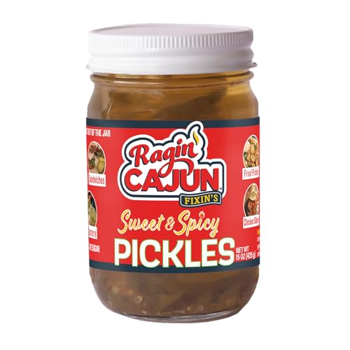 Ragin Cajun Spicy Sweet Pickle Slices
