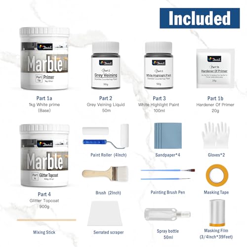 Dwil Marble Countertop Paint Kit thumb #1