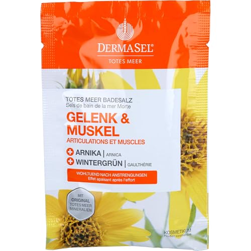 DermaSel Totes Meer Badesalz Gelenk & Muskel, 80 g