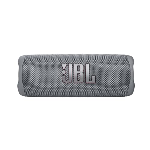 Image of JBL FLIP 6 Waterproof Portable Speaker Bundle with gSport Silicone Sleeve (Gray)