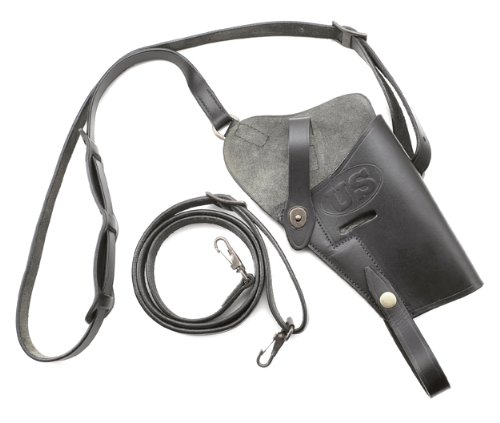 アメリカ軍 M7/M9 レザー ショルダーホルスター ブラック Amazon.co.jp