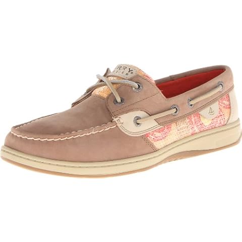 Sperry Bluefish Mocasines para Mujer en Lino/Avena Talla 9.5 W EE. UU. Cover