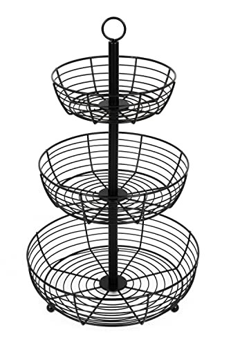 Auroni Etagere Infinite 3 Etagen großen runden Obsttellern zur...