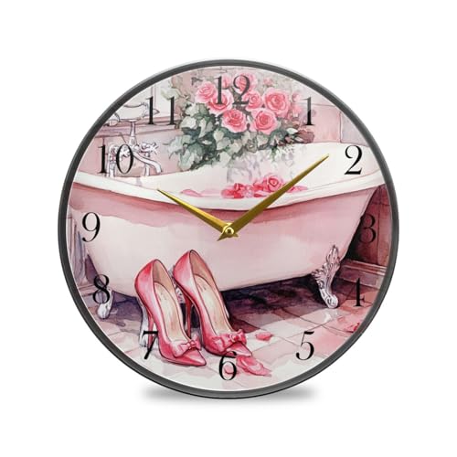 Reloj de Pared Analógico Redondo ALAZA 11.9 in miniatura 1