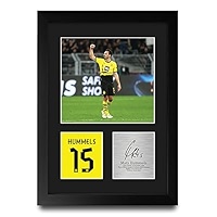 HWC Trading A4 Mats Hummels Borussia Dortmund Gifts Printed Signed