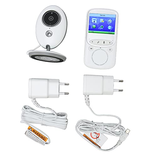Monitor Intercomunicador para Bebês, 100 a 240 V, Baixa Distorção, Monitor Inteligente para Bebês, S