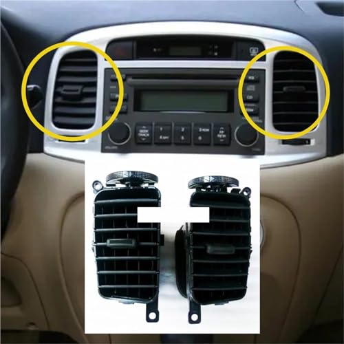 Buse de climatisation Hyundai Accent grille de ventilation gauche orientable - 2