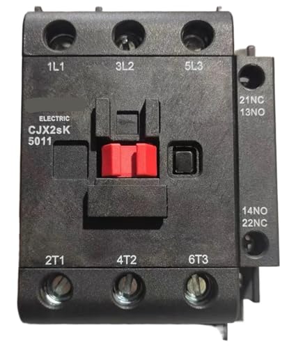 Contacteur AC 3 pôles CJX2sK-5011 haute durabilité pour armoire 36V