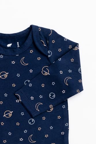 MONICA + ANDY Baby Organic Long Sleeve Jack and Jill Bodysuit3