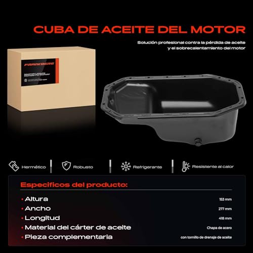 Cárter de aceite para solucionar fugas en Fox Compacto 1.4 4