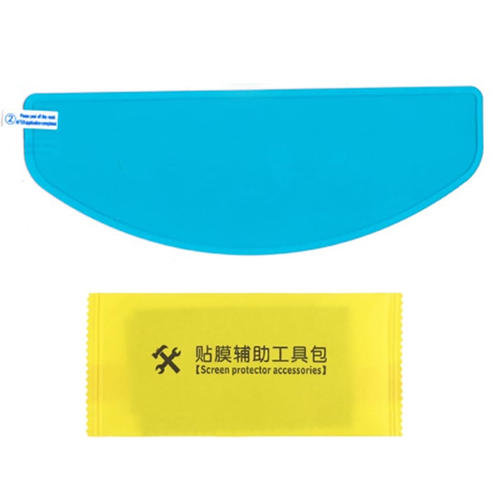 atcdfuw Helmet Clear Anti-rain Anti-Fog Film Universal Lens Film for Motorcycle Shield Fog Resistant Pinlock Insert