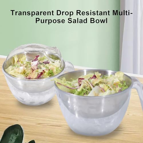 Cuenco frío para servir ensalada de fiesta: recipiente resistente para catering 6