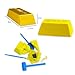Platinum Series Gold Bar Digging Kit for Kids - Excavation Toy Bundle with 6 Diamond Mining Kits Including Mystery Gemstones and Tools for Kids, Boys, Girls | STEM Digging Toy Set Gold Bar Dig Bricks