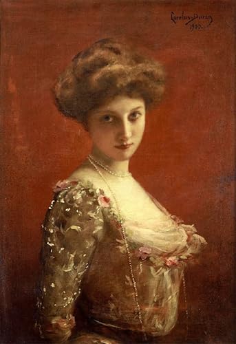Toile Murale Abstraite Jeanne Henriot Carolus-Duran pour Sublimer un Salon Vide