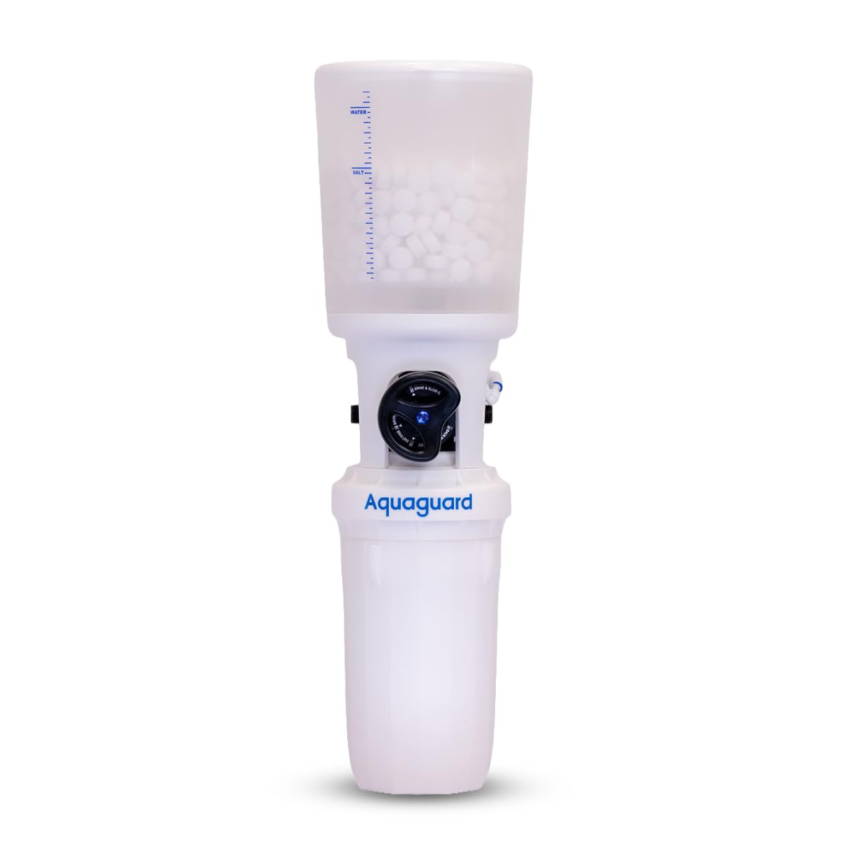 Aquaguard Bathroom Water Softener AWS I-250| Protects Hair, Skin & Geysers from Hard Water| Ionic Transfer Tech| Ideal for Small Bathrooms & Apartments| Non-Electric| Wall Mounted| Manual Recharge