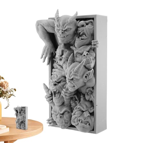 Sujetalibros de Fantasma Decoración Gótica para Crear Ambientes Espeluznantes en tu Oficina 7