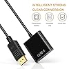 Jsdoin Adattatore da DisplayPort a VGA, 1080p placcato oro, da DP a VGA (maschio-femmina) compatibile con Lenovo, Dell, HP, ASUS #3