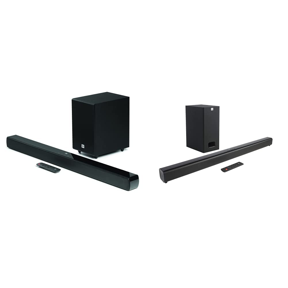 JBL Cinema SB241, Dolby Digital Soundbar with Wired Subwoofer for Extra