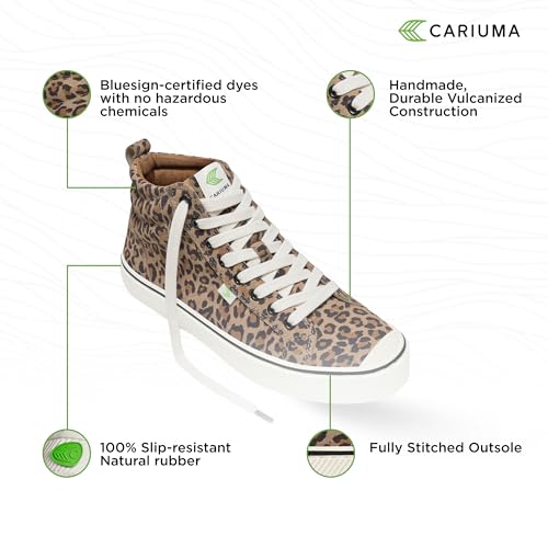 OCA High Suede Sneakers, Comfortable Shoes for & Women, Lightweight & Sustainable, Versatile Casual Footwear with 100% Vegan Insoles, Rubber4