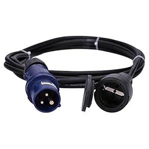 Voxura CEE-Adapterleitung 5m IP44 230V