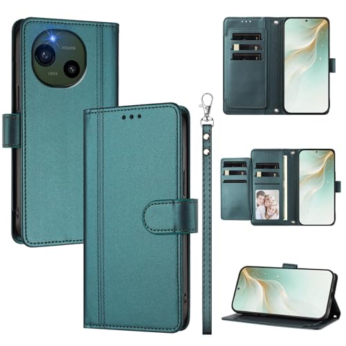 �X�}�z�P�[�X �Ή��@�� for Sharp Aquos R10 �X�}�z�P�[�X�y�E�H���b�g�f�U�C�� �f���A���J�[�h�X���b�g �L���b�V�� �t���b�v���X�^���h �����h�~�zGreen