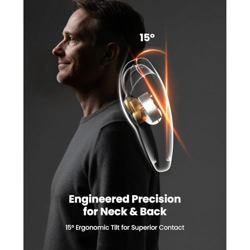 Image of BOB AND BRAD Back Massager for Pain Relief Deep FSA Eligible HSA Eligible EZBack Prime Corded Design Shiatsu Neck and Back Massager with Heat for Back,Shoulders,Body Muscle Tissue Gifts for Women Men
