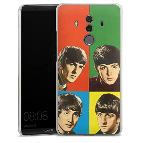 DeinDesign Coque Compatible avec Huawei Mate 10 Pro Étui Housse Rock ‘n’ Roll Visages The Beatles - Les Beatles, Paul McCartney, John Lennon, RIngo Starr, George Harrison DeinDesign Coque Compatible avec Huawei Mate 10 Pro Étui Housse Rock 'n' Roll Visages The Beatles