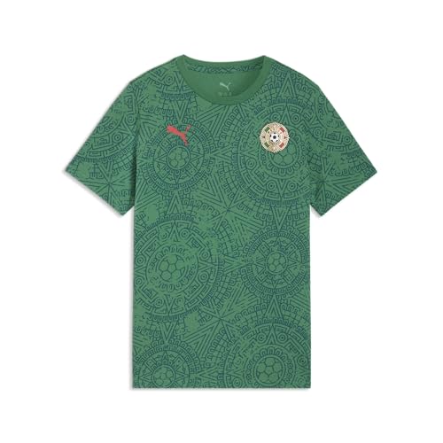 PUMA Unisex-Child Fanpack T-Shirt Archive Green- Red SS26
