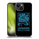 Head Case Designs 公式ライセンス The Rolling Stones Europe 1967 Tours ハードバックケース Apple iPhone 15対応