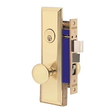 mortise exterior lock set