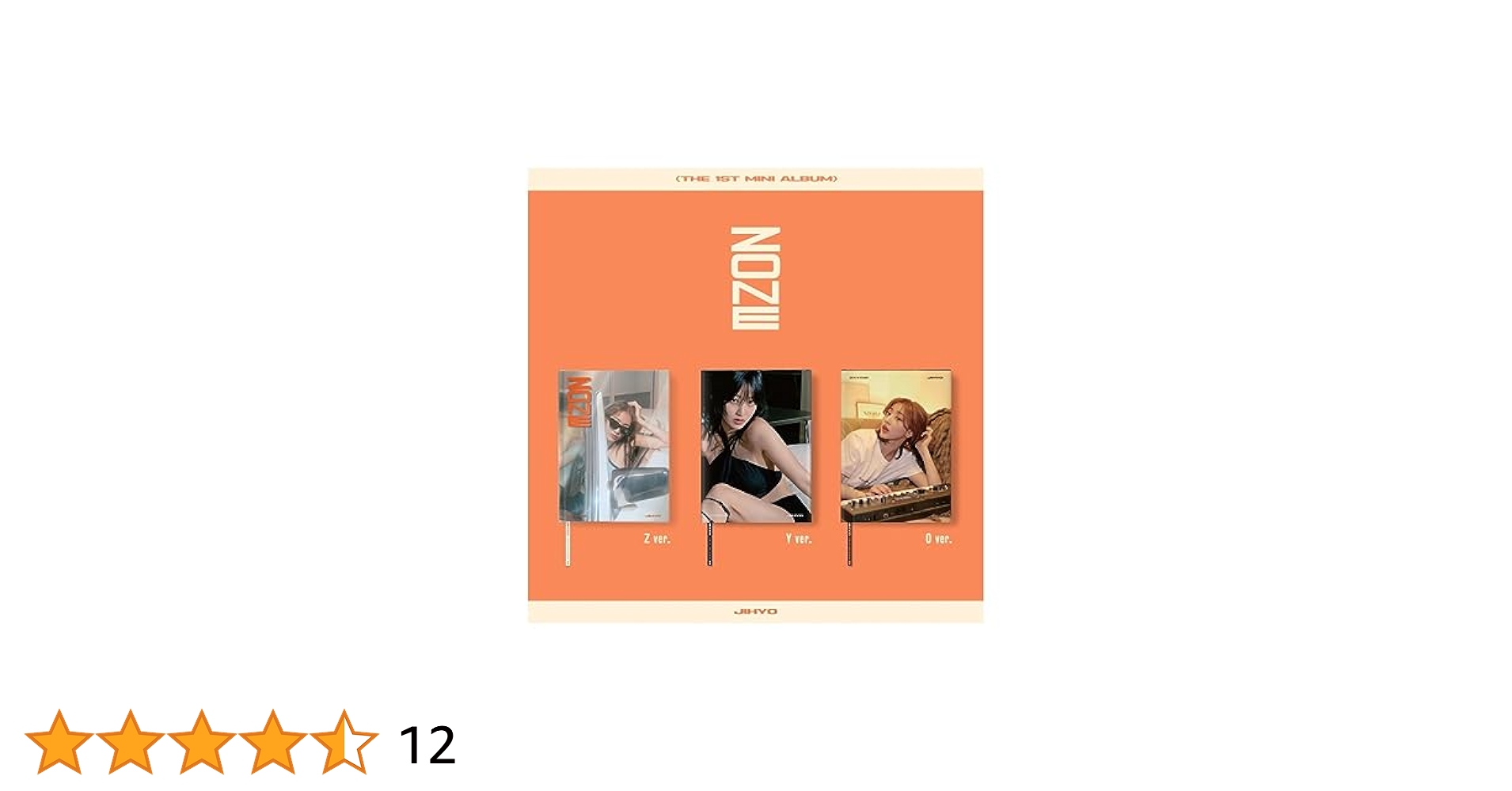 Amazon.com: JIHYO TWICE - ZONE (1st Mini Album) CD+Pre-Order