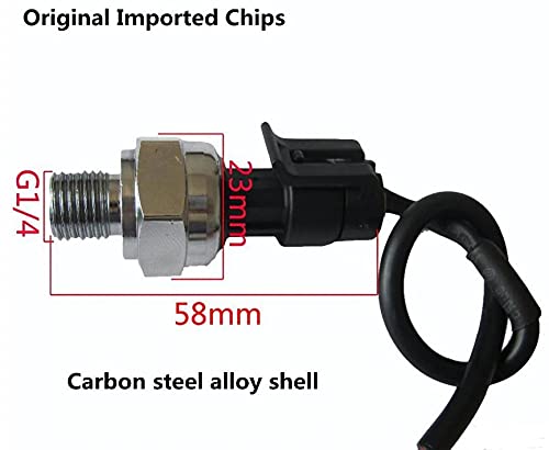1pc DC 5V G1/4 Sensore di Pressione Trasmettitore Trasduttore di Pressione 1.2 MPa 174 PSI