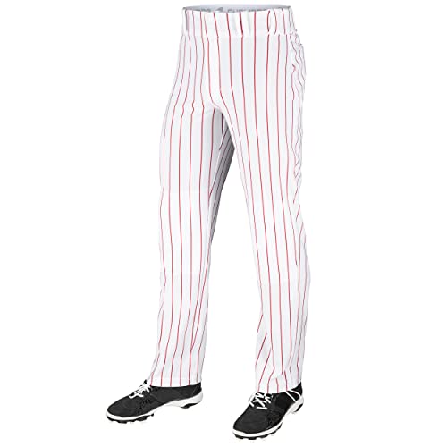 Champro Boys Triple Crown Open Bottom Pinstripe Baseball Pants