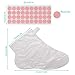 Segbeauty Paraffin Bath Liners for Foot, 200 Counts Plastic Foot Covers, Booties for Feet Thermal Foot Liners, Foot Protectors with 200 Stickers for Snug Closure, Wax thera-py Foot Bags