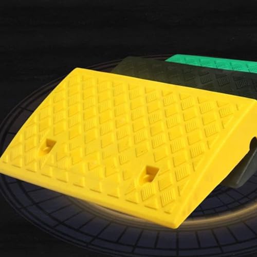 Ramp Mat JTPMYFT, Alfombrilla en rampa no plegable, color amarillo, dimensiones 50 x 27 x 13 cm miniatura 5