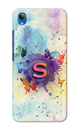 Image of PRINTFIDAA� Printed Hard Back Cover Case for Vivo Y91i | Vivo Y90 | Vivo Y91C Back Cover (Alphabet S) -2808