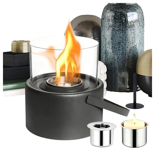 Nudorpn Hoguera De Sobremesa Portátil - Chimenea De Escritorio Portátil Ajustable Segura para Interior Y Exterior,Chimenea De Mesa para Jardín Y Patio,para Jardín, Hogar, Mesita De Noche, Dormitorio,