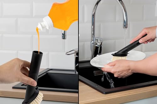 Image of Eco Soap Dispensing Brush Set