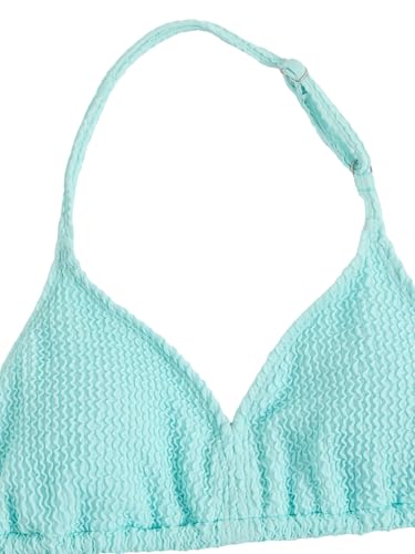 Image of SHENHE Girl's 3 Piece Swimsuits with Cover Up Skirt Halter Triangle Bathing Suits Bikini Set