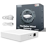 MOES Passerelle Intelligente Zigbee Matter pour Appareils Tuya ZigBee, Compatible avec Alexa, Google Home et Apple Homekit, Smart Thing