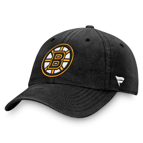Gorra strapback ajustable negra Boston Bruins NHL miniatura 1