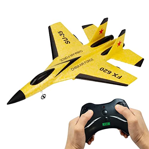 Eastuy RC Flugzeug 2,4 GHz 2CH Ferngesteuerte Flugzeuge SU-35 Fighter Flugzeug Modell RC Segelflugzeug RC Flugzeuge Spielzeug Mit USB-Aufladung Für Anfänger, Kinder Und Erwachsene Cover