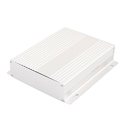 Aexit 182 x 169 x 41mm Multi-purpose Electronic Extruded Aluminum Enclosure Silver Tone (02b39fce4f02ce5b27da9d86e07ba3ba)